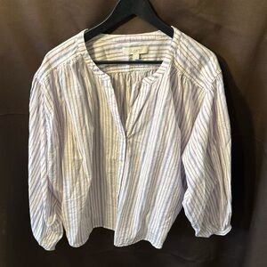 NWOT Loft Puffy Sleeve Blouse